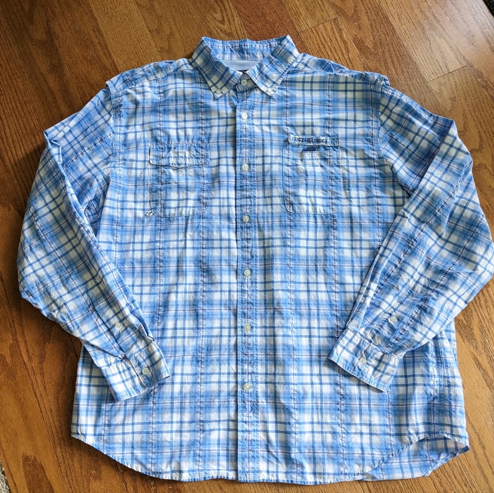 Vineyard Vines Men’s Performance Harbor Shirt Long Sleeve XL